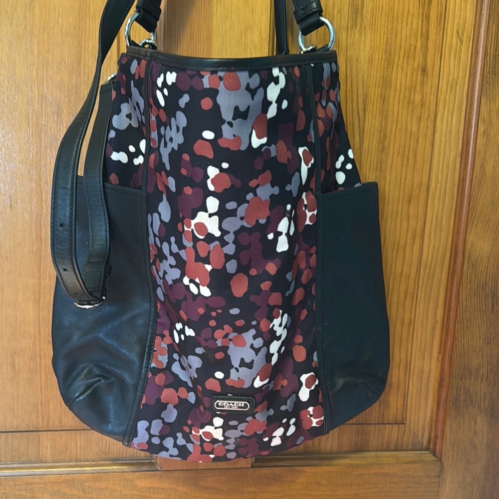 Coach Canvas and Leather tote bag